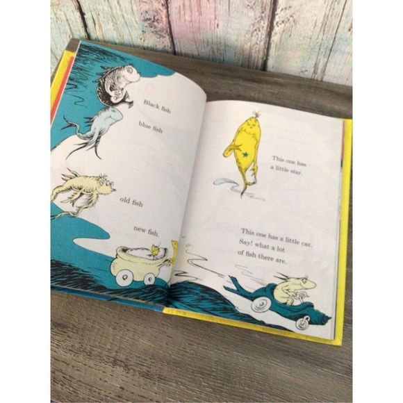 1960 Dr. Seuss One Fish Two Fish Red Fish Blue Fish 🐟 🐟 - Picture 8 of 12